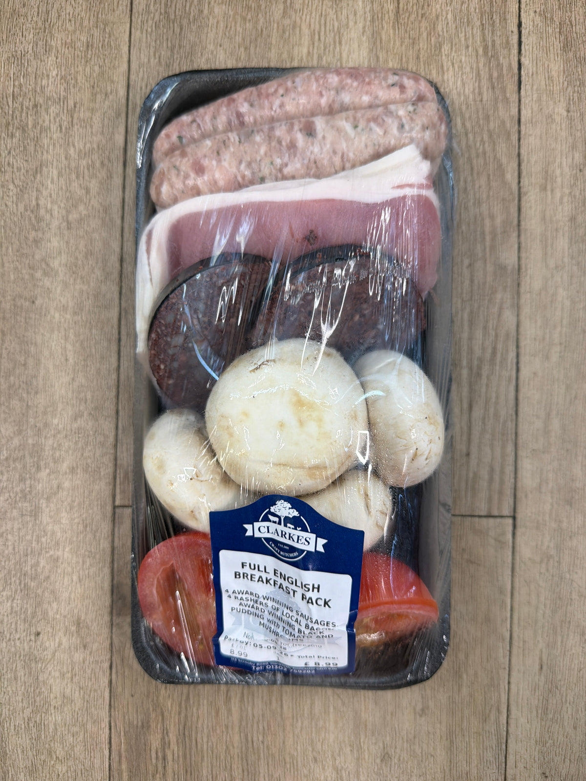 Clarkes Butchers Full English Breakfast Pack