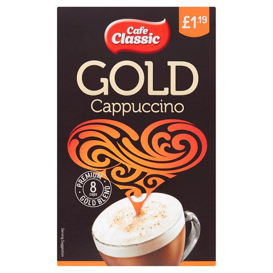 Cafe Classic Gold Cappuccino 8x14g (112g)