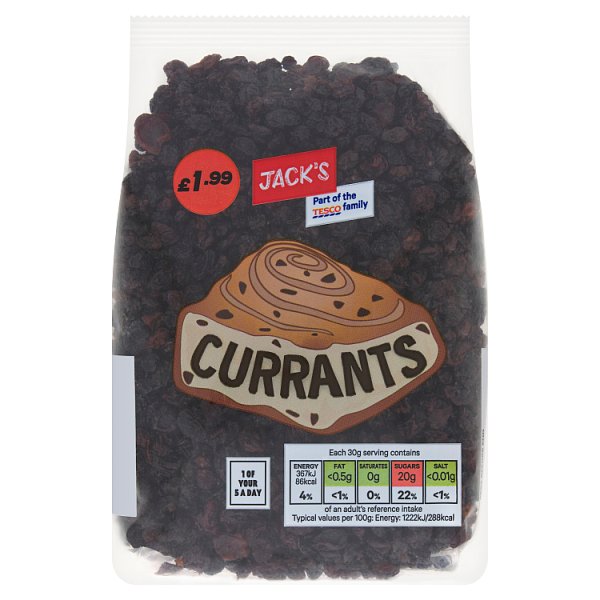 Jack's Currants 375g