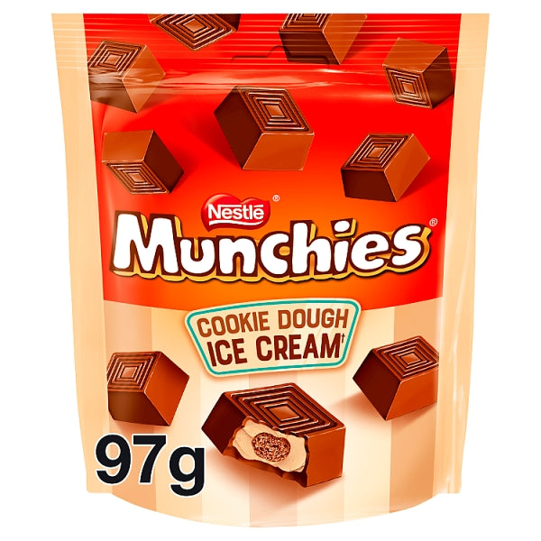 Munchies Cookie Dough Chocolate Sharing Bag 97g