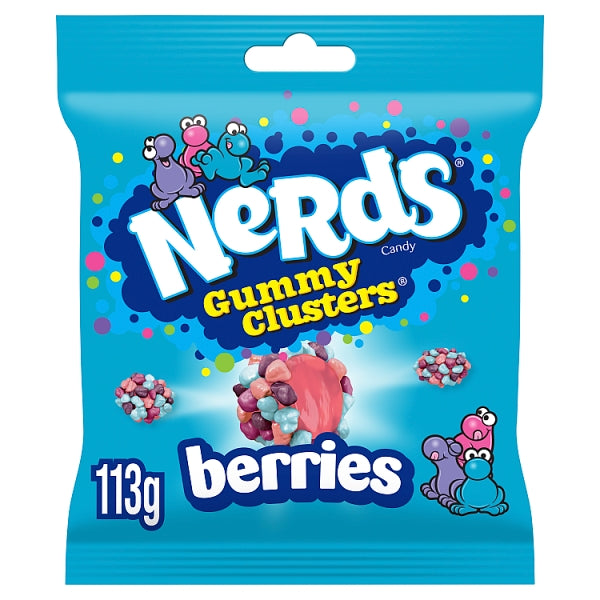 Nerds Gummy Clusters Share Bag Berries 113g