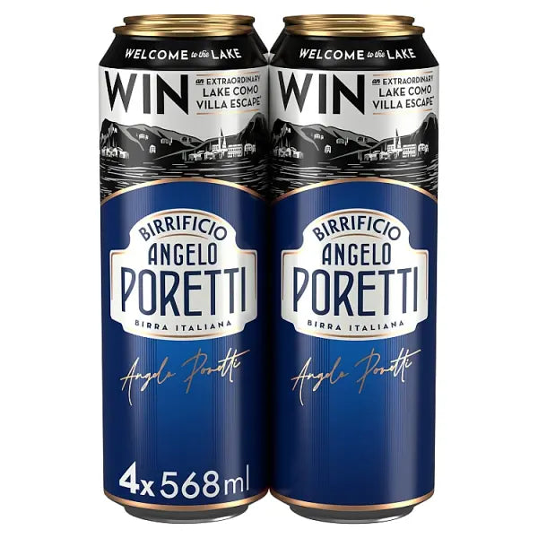 Angelo Poretti 4x568ml Can 4.8% (Pint)