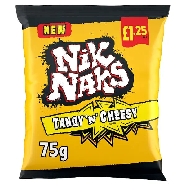 Nik Naks Tangy 'n' Cheesy 75g