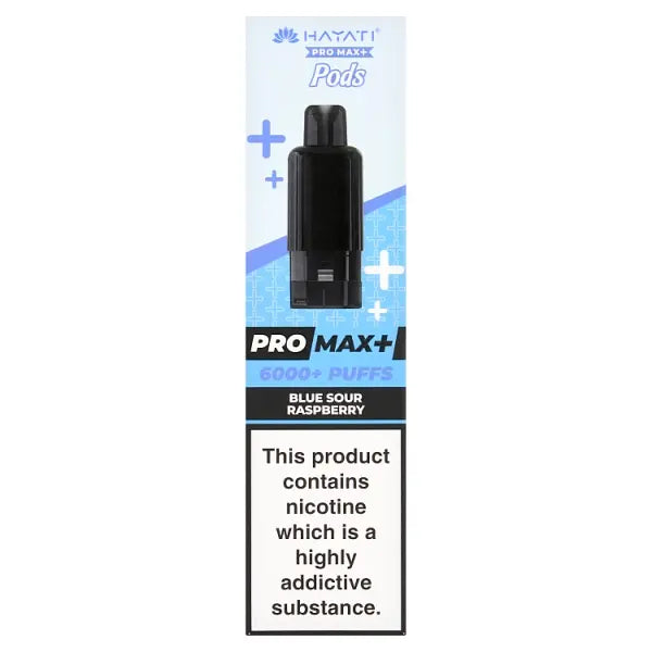 Hayati Pro Max+ Pod Blue Sour Raspberry 6k (Refill)