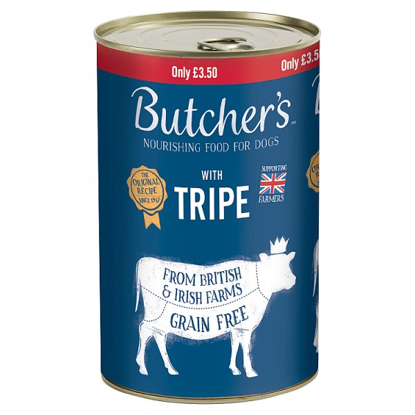 Butcher's Tripe Dog Food Tin 1200g