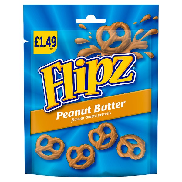 Flipz Peanut Butter Pretzels 80g