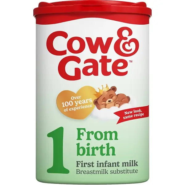 Cow & Gate 1 First Baby Milk Formula Powder from Birth 800g