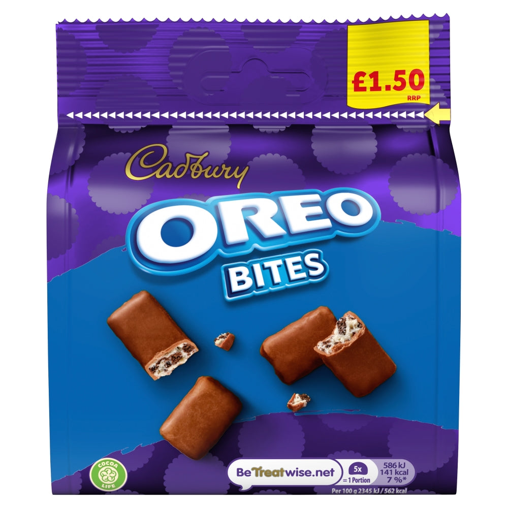 Cadbury Oreo Bites Chocolate Bag 85g