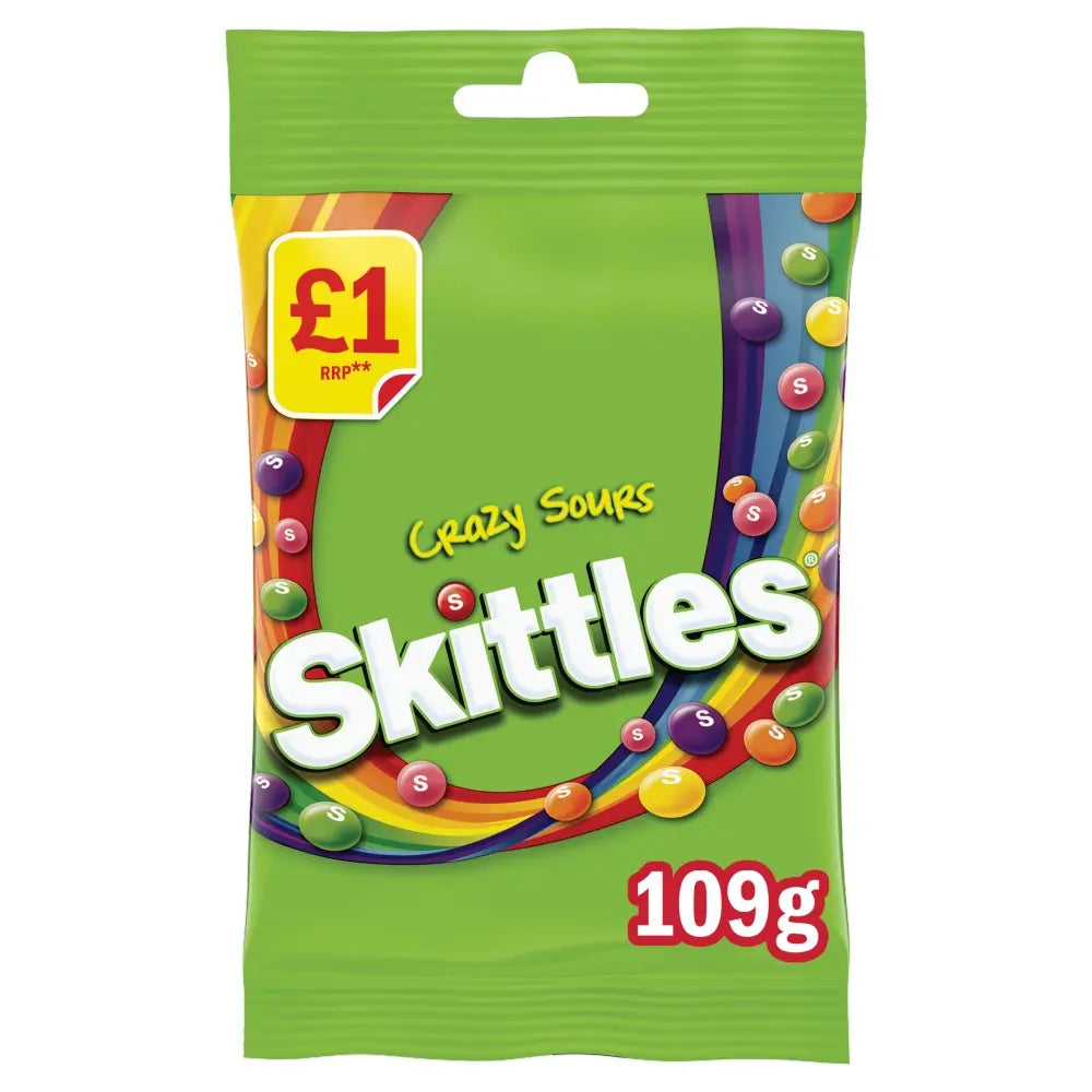Skittles Crazy Sour 109g