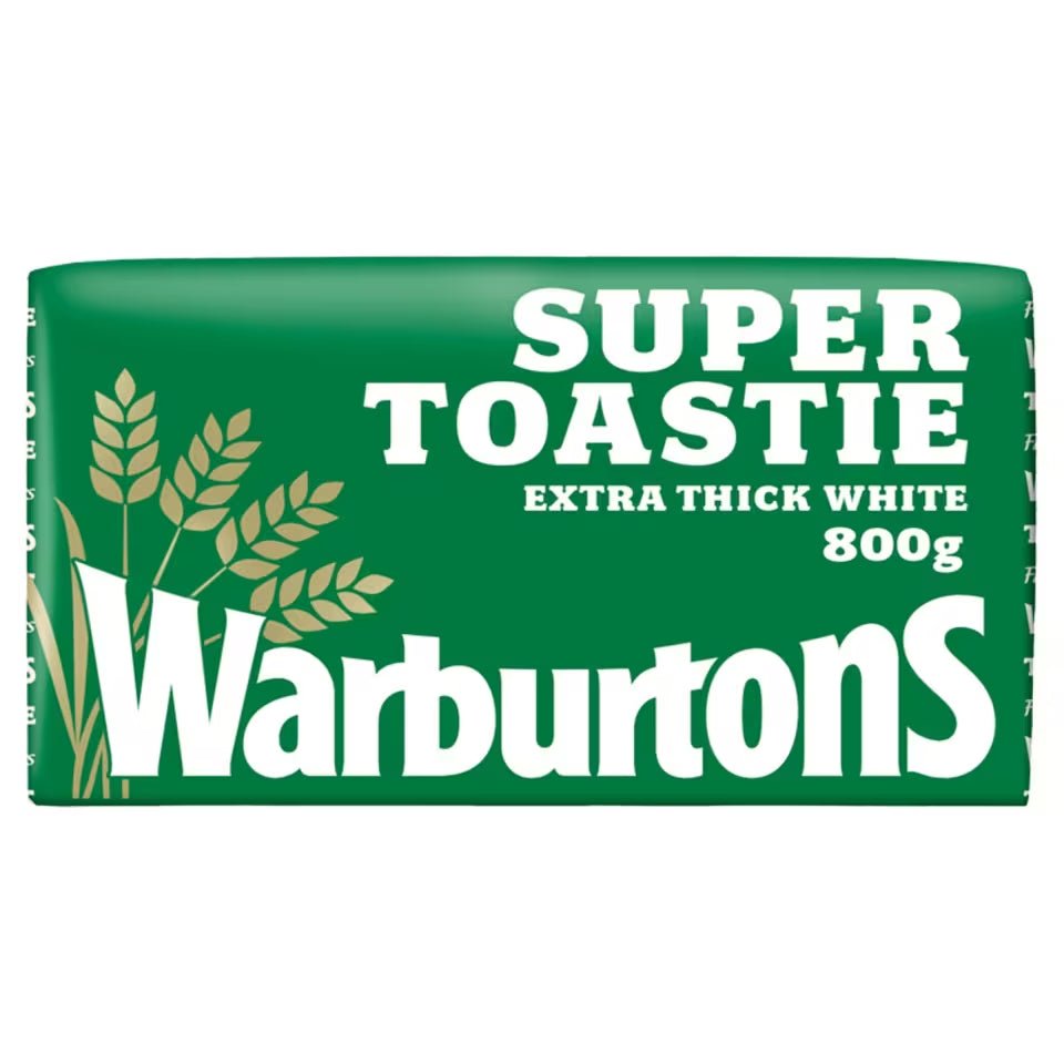 Warburtons Extra Thick White Super Toastie 800g