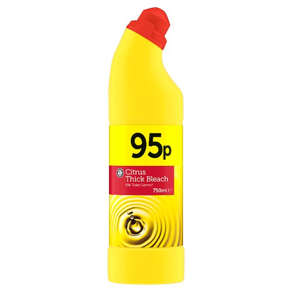 Euro Shopper Citrus Thick Bleach 750ml