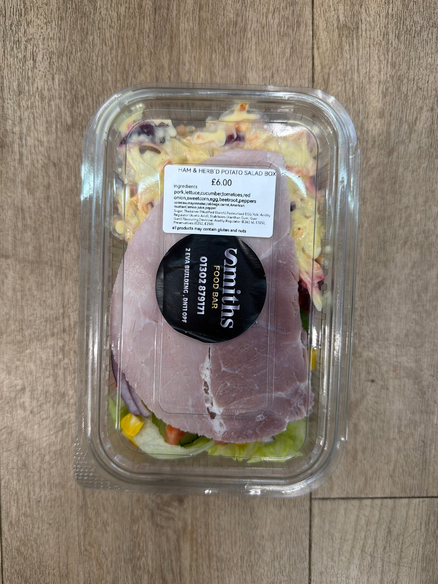 Smiths Food Bar Ham & Herb’d Potato Salad Box