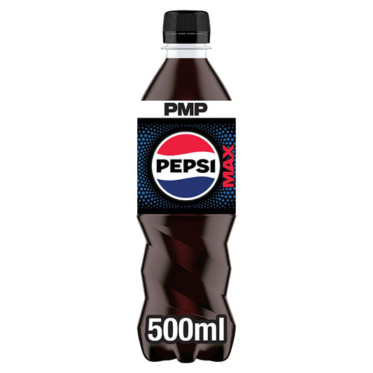 Pepsi Max No Sugar Cola Bottle 500ml