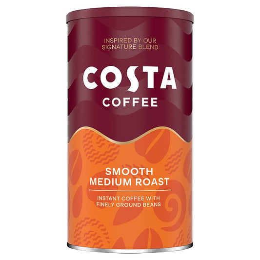 Costa Coffee Smooth Medium Roast 100g