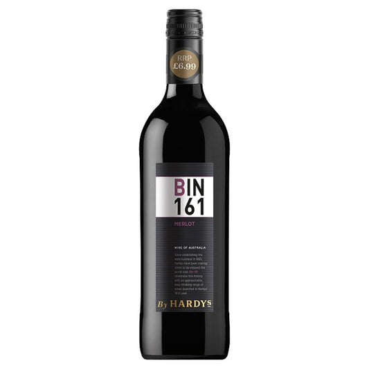 Hardys Bin 161 Merlot Red Wine 75cl