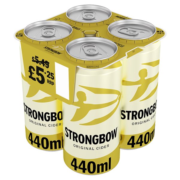 Strongbow Original Cider 4x440ml
