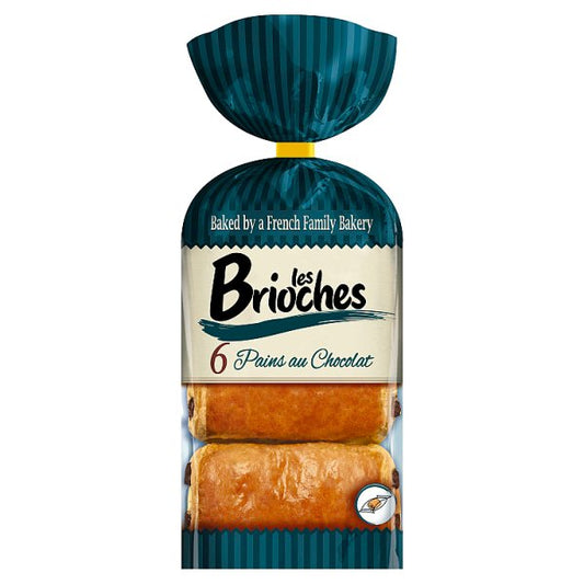 Les Brioches 6 Pains au Chocolat
