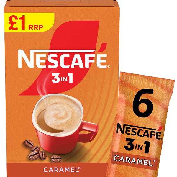 Nescafé 3 in 1 Caramel 6x16g (96g)