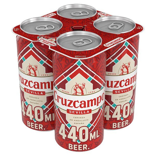 Cruzcampo Sevilla Lager 4x440ml