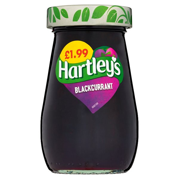 Hartley's Blackcurrant Jam 300g