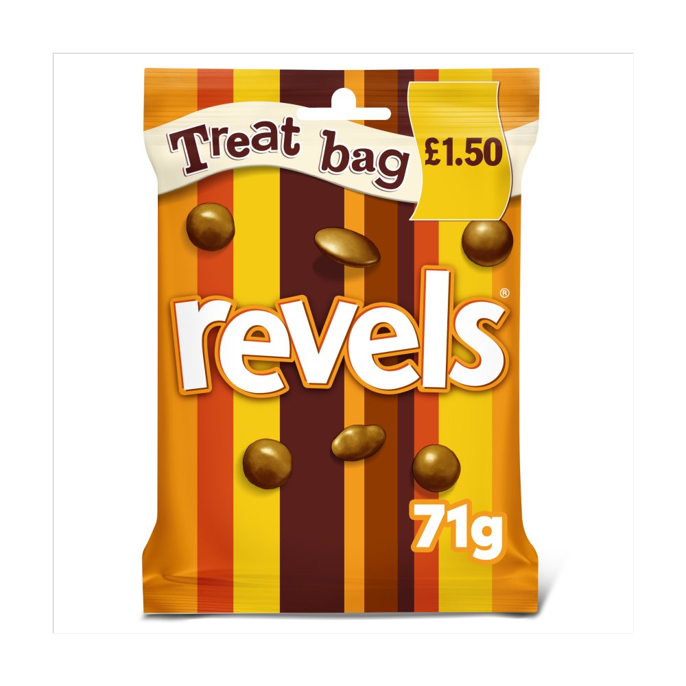 Revels Milk Chocolate Treat Bag 71g