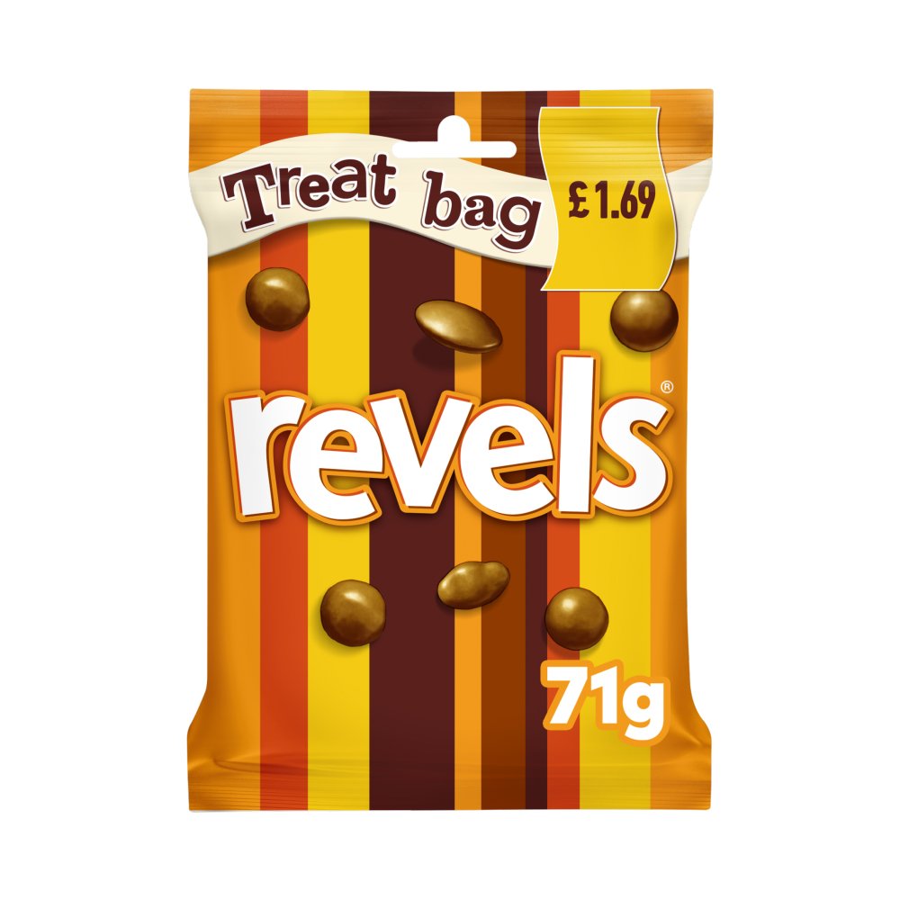 Revels Milk Chocolate Treat Bag 71g