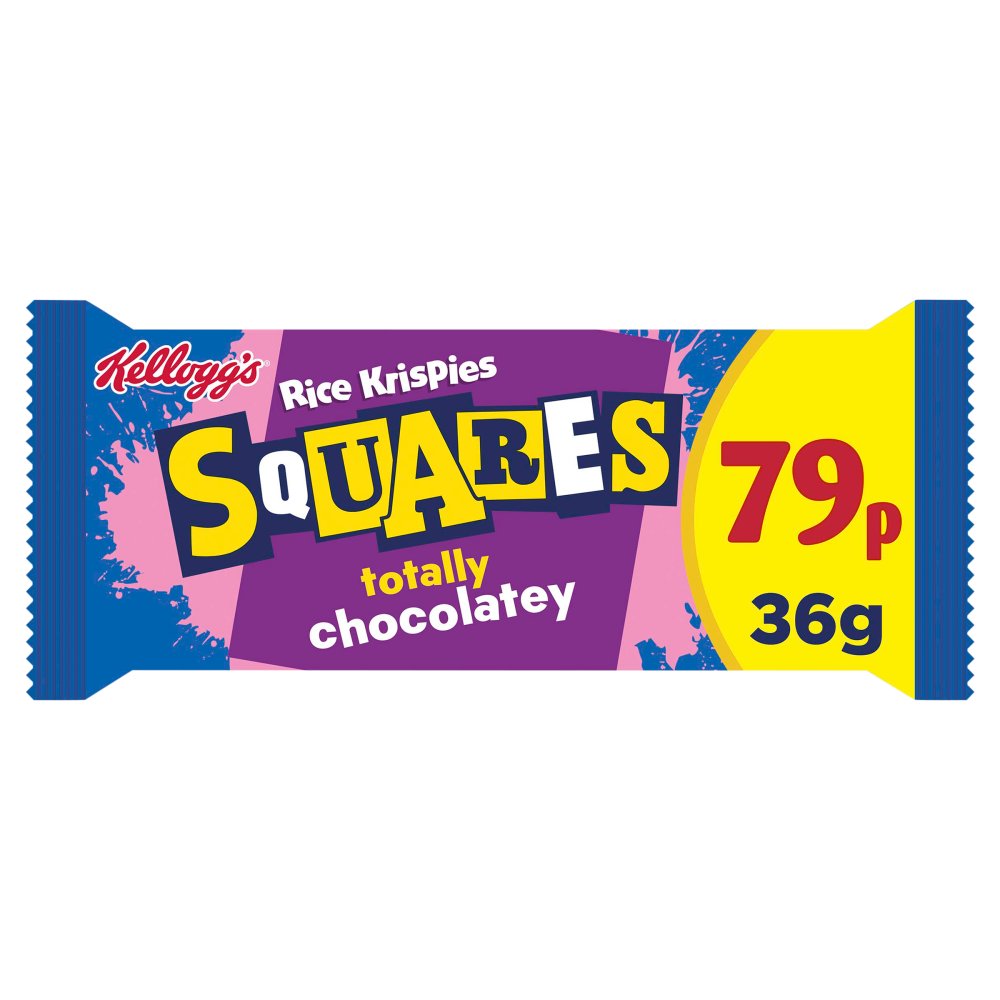 Kellogg's Rice Krispies Squares Chocolate Snack Bar 36g