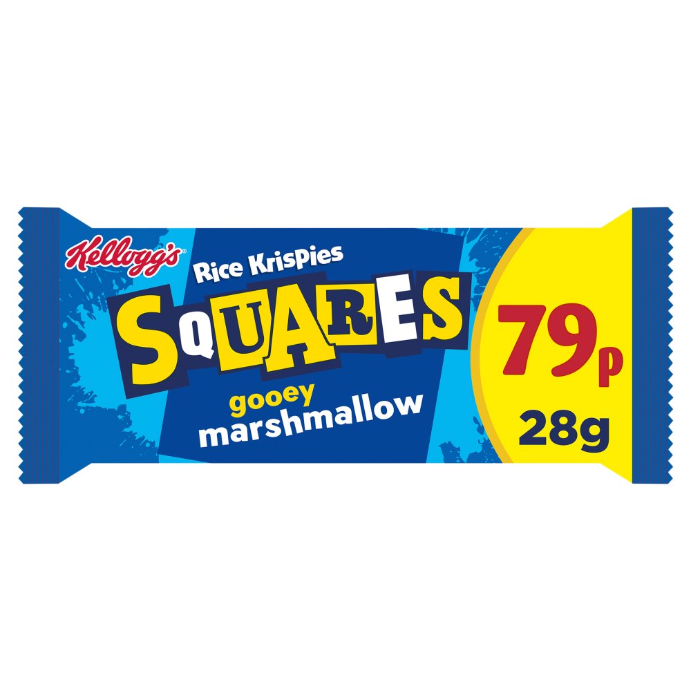 Kellogg's Rice Krispies Squares Marshmallow Snack Bar 28g