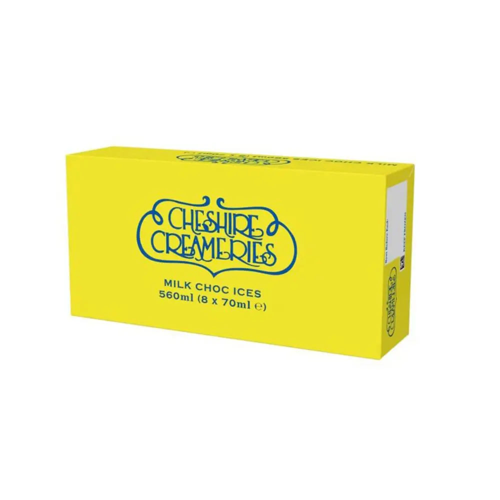 Chesire Creameries Choc Ices 8x70ml