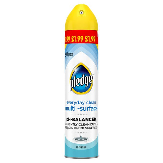 Pledge Multi-Surface Aerosol 250ml
