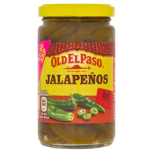 Old El Paso Jalapeños 215g