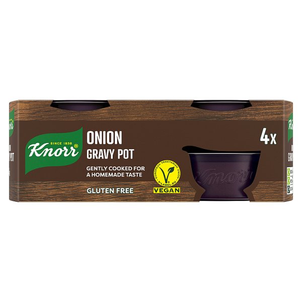 Knorr Gravy Pot Onion 4 x 28 g