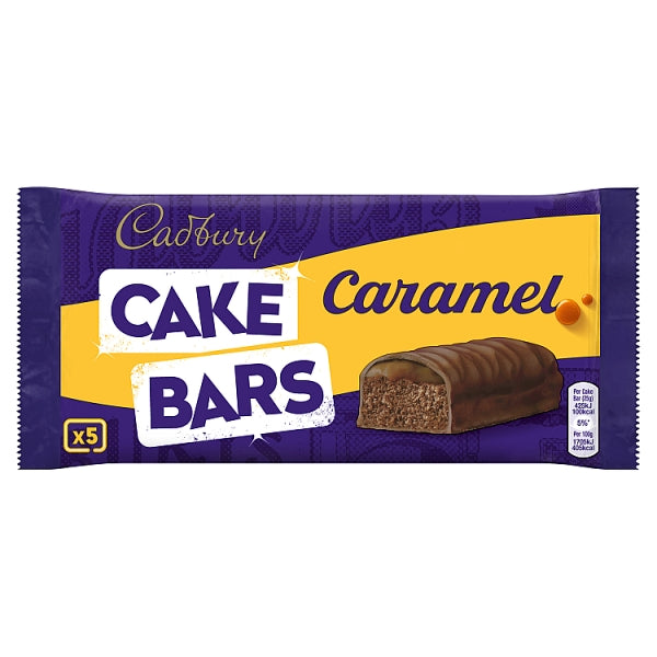 Cadburys Caramel Cake Bar 5's