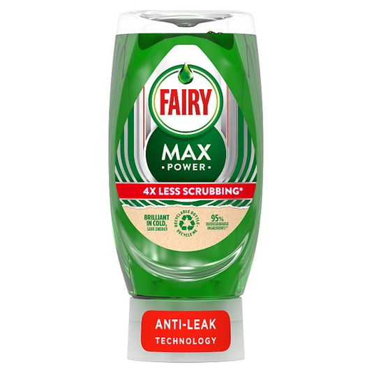 Fairy Max Power Washing Up Liquid Original 370ML