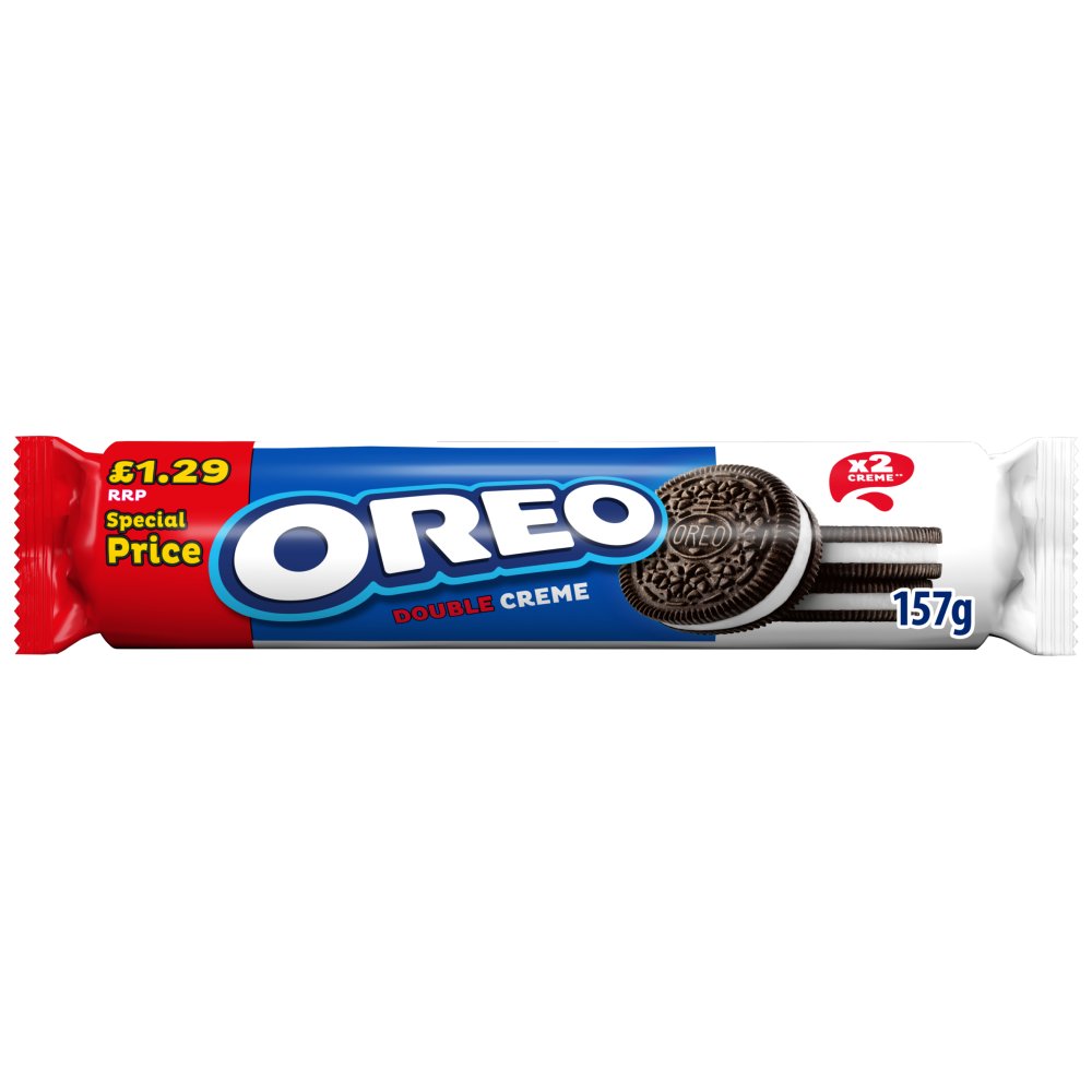 Oreo Double Creme Sandwich Biscuits 157g