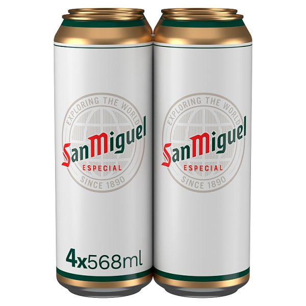 San Miguel Premium Lager 4x568ml (Pint)