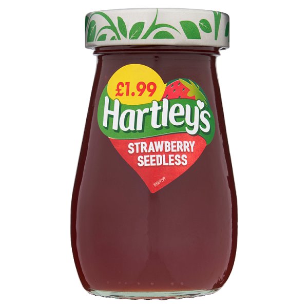 Hartley's Strawberry Seedless Jam 300g