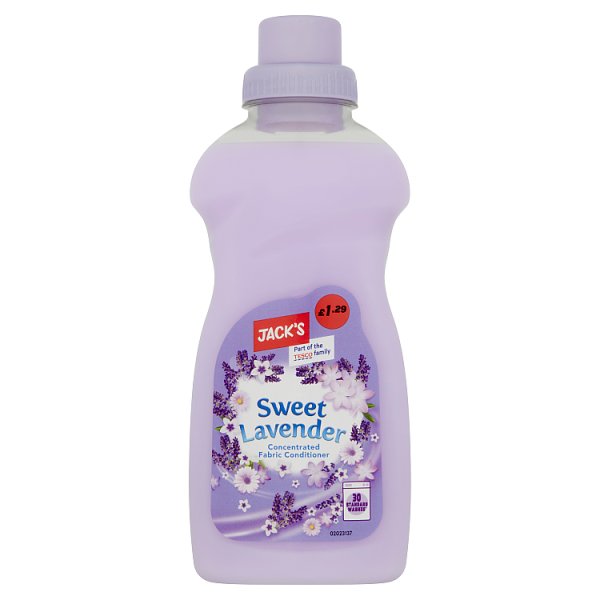 Jack's Sweet Lavender Concentrated Fabric Conditioner 30 Washes 750ml