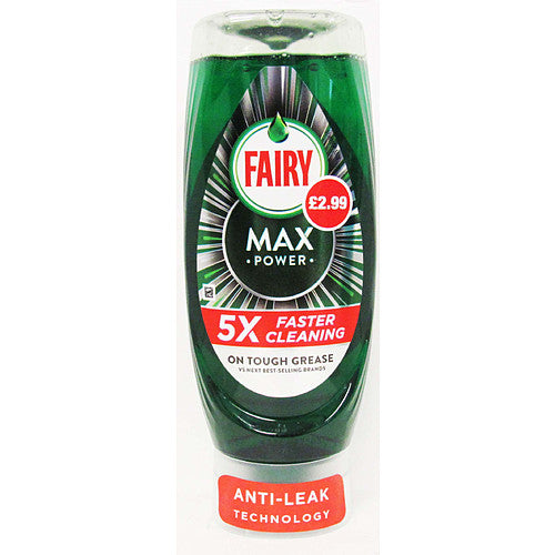 Fairy Max Power Washing Up Liquid Original 450ML