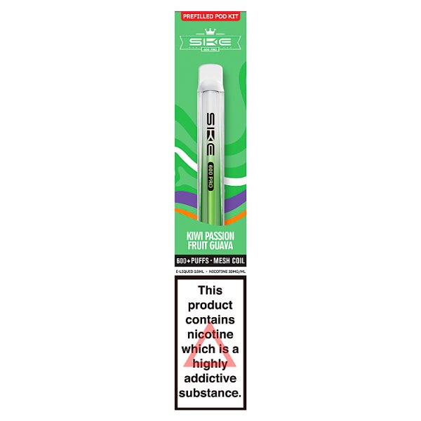 SKE 600 Pro Kiwi Passion Fruit Guava Prefilled Pod Kit