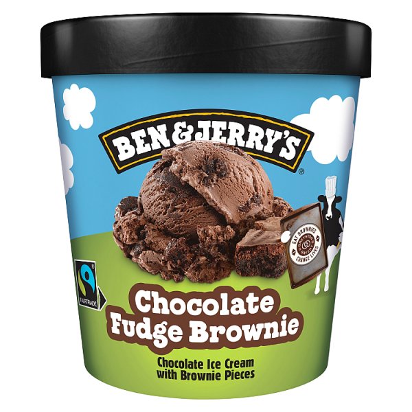 Ben & Jerry's Ice Cream Chocolate Fudge Brownie 465ml