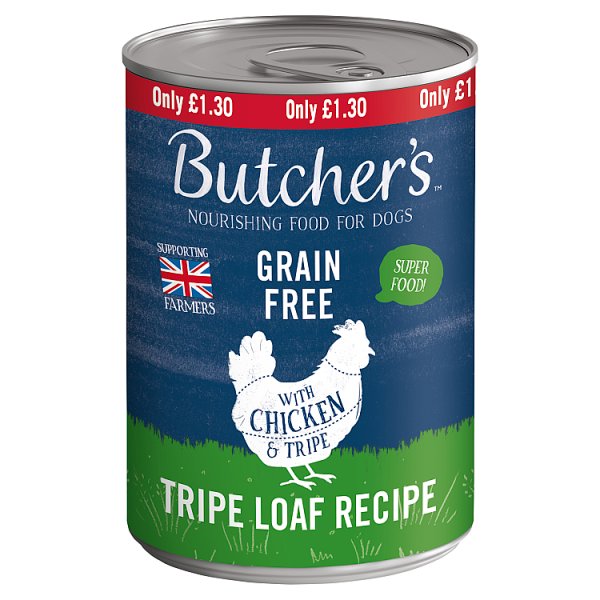 Butcher's Chicken& Tripe Dog Food Tin 400g