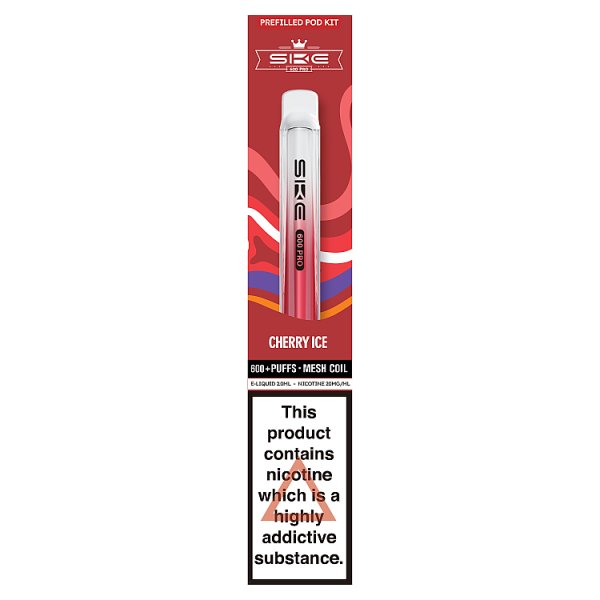 SKE Crystal 600 Pro Cherry Ice Prefilled Pod Kit