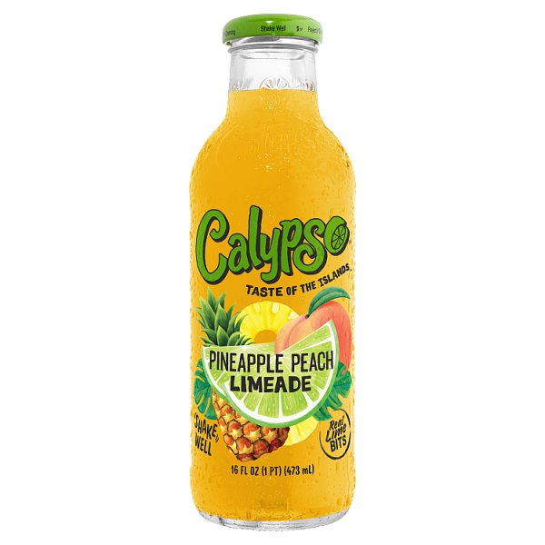 Calypso Pineapple Peach Limeade 473ml