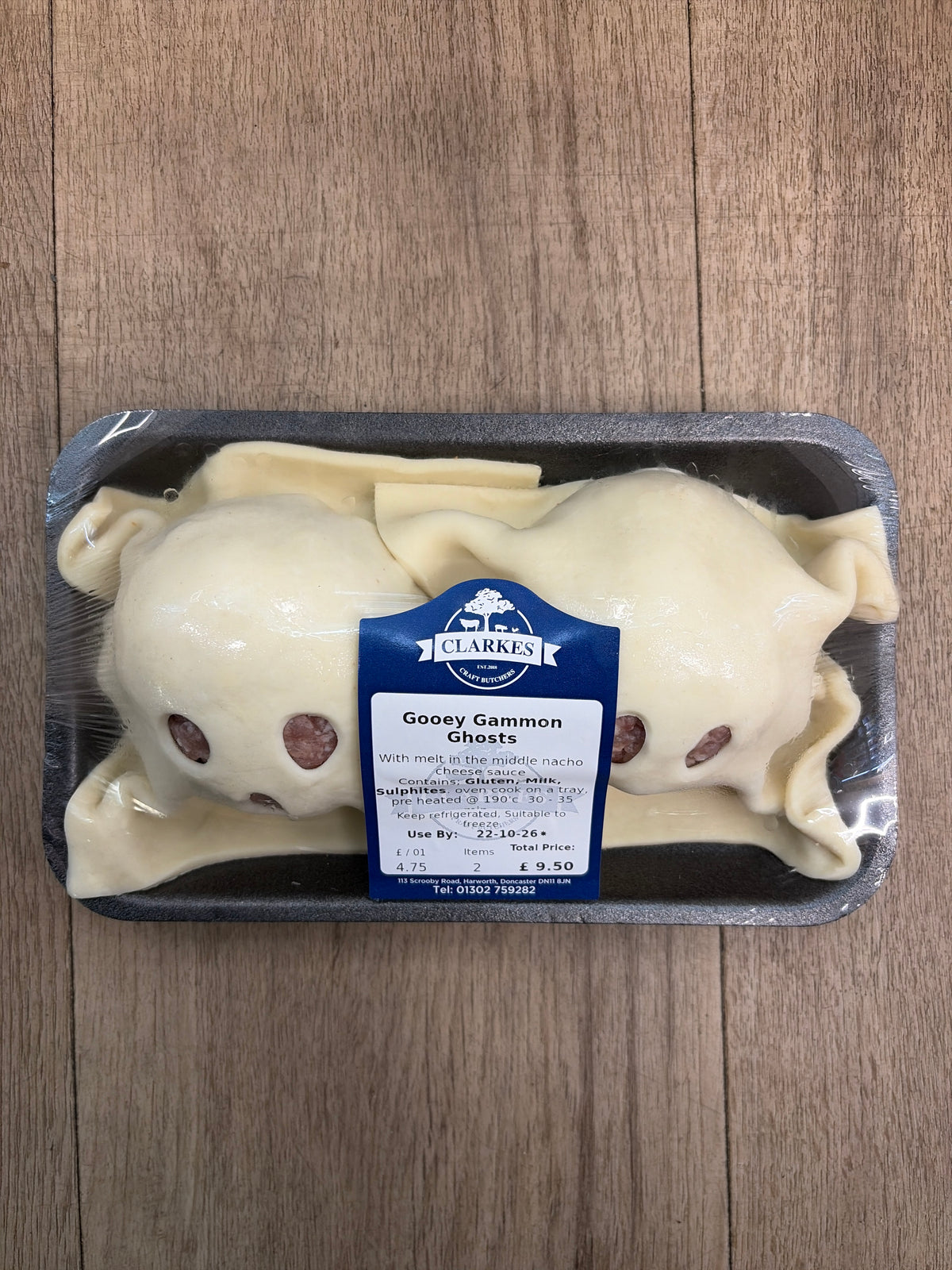Clarkes Butchers Gooey Gammon Ghosts