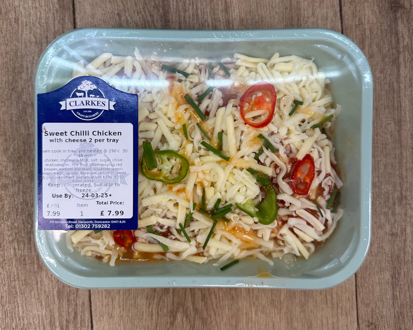 Clarkes Butchers Sweet Chilli Chicken