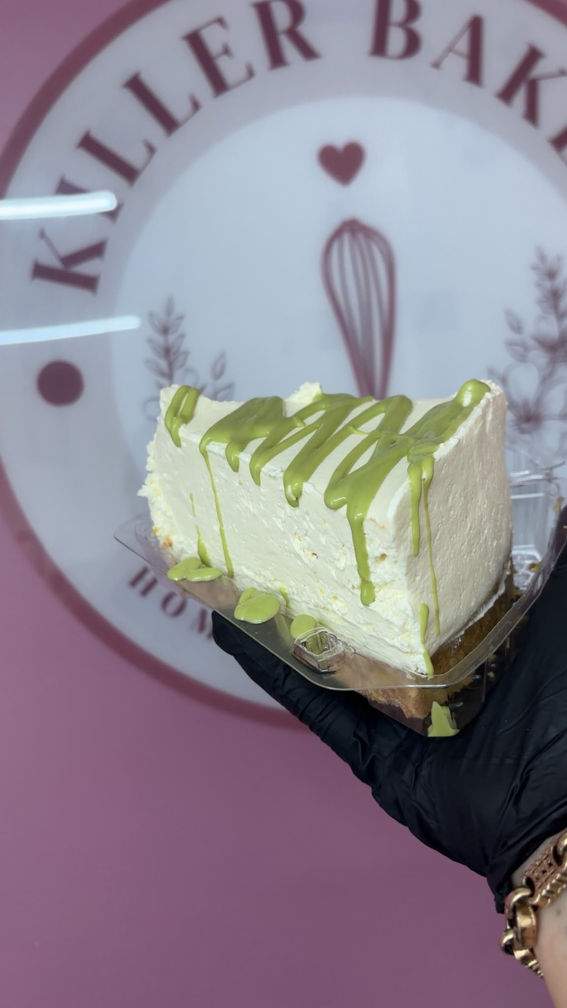 Killer Bakes XL Cheesecake Pistachio