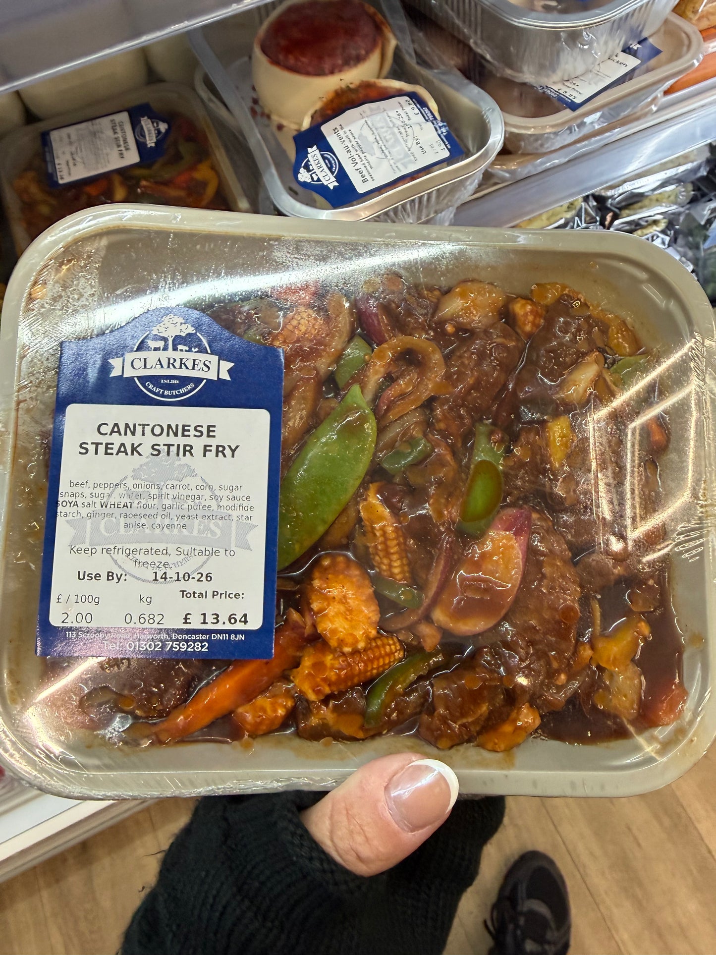 Clarkes Butchers Cantonese Steak Stir Fry