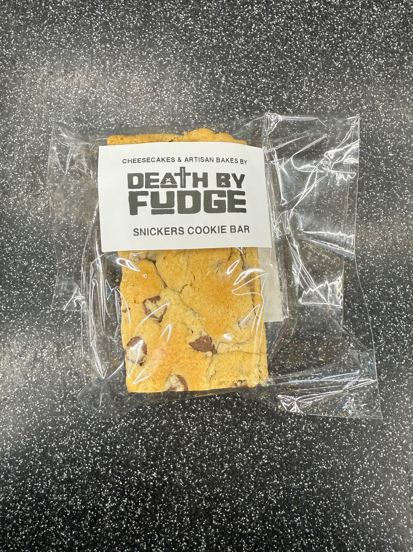 Death by Fudge Cookie Bar