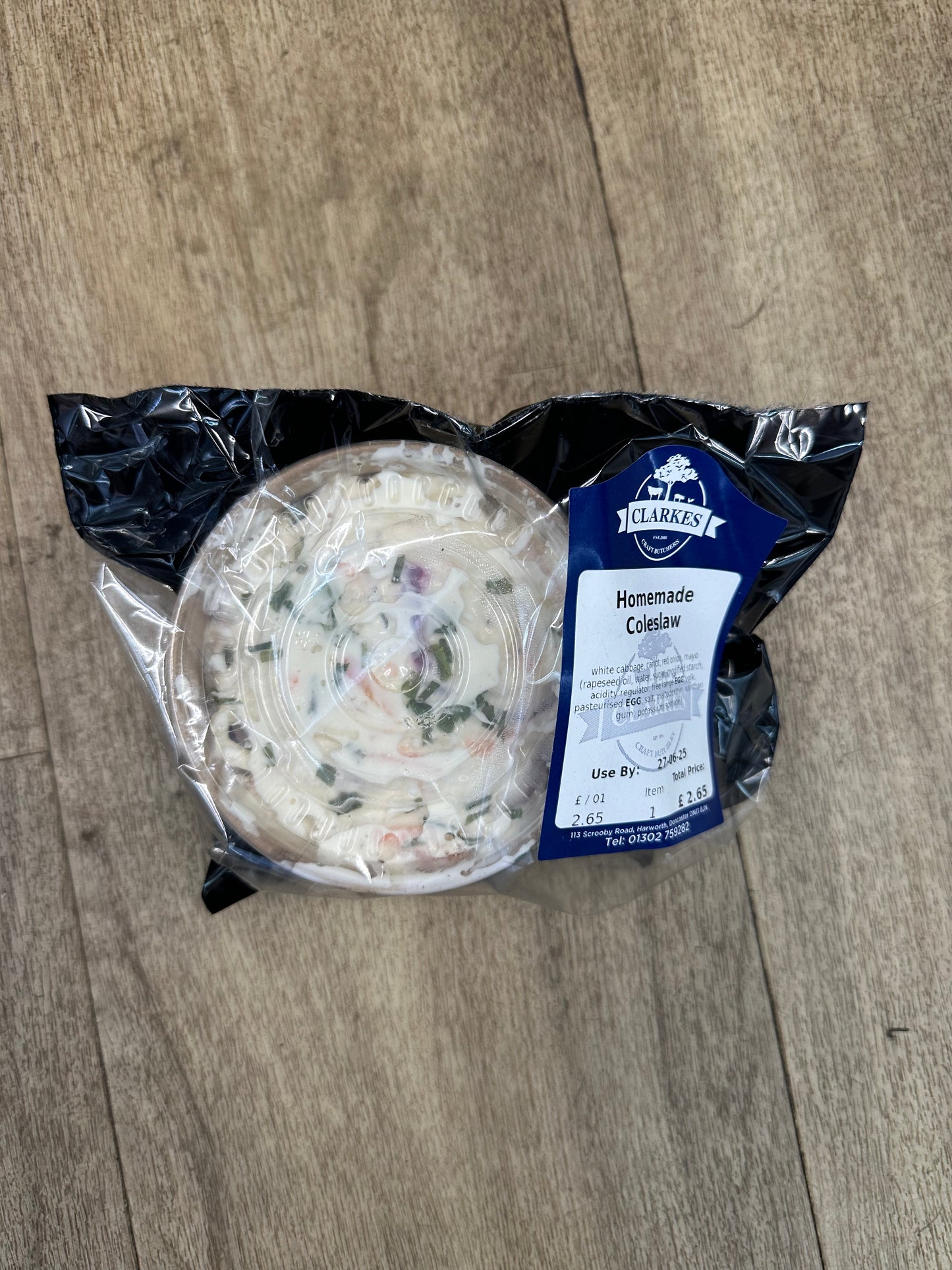 Clarkes Butchers Homemade Coleslaw